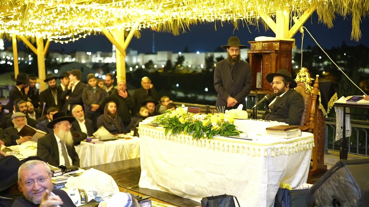 ״כל פעולה קטנה היא עצומה בשמיים״  | הגאון הינוקא בליל הושענא רבה תשפ