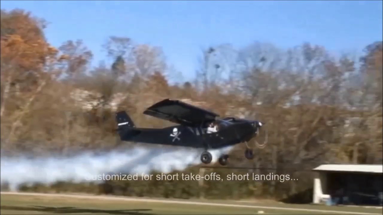 Flying the four-seat STOL CH 801