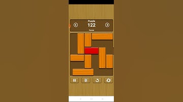 UNBLOCK ME PUZZLE LEVEL 122 BEGINNER