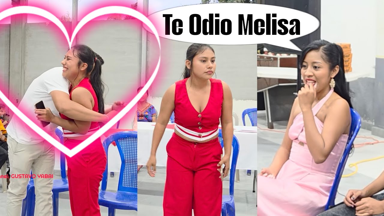 Yassi le Pelo La Cara A Melisa cuando Le Dio un Abrazo Amoroso