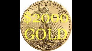 Gold: $2,000 Per Ounce Has Come