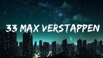 Thumbnail of Carte Blanq - 33 Max Verstappen (Lyrics)  [1 Hour Version]