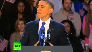 Победная речь Барака Обамы