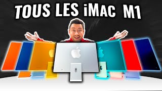 Tous les iMac M1 2021 ! (les 7 couleurs)