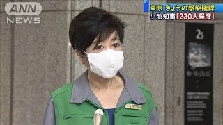 東京、新たに230人程度　職場や学校などに感染拡大(20/07/21)