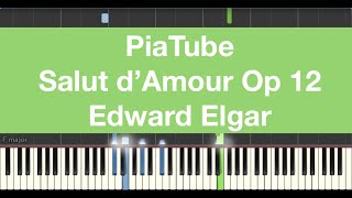 How To Play "Salut d’Amour Op 12 - Edward Elgar" Piano Tutorial