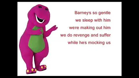 Barney Song Backwards