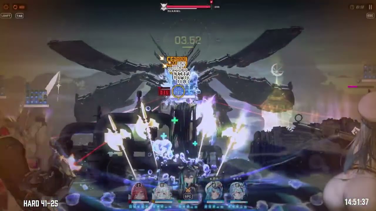 ZIZ Hard [Stage 41-25] - GODDESS OF VICTORY: NIKKE | Mobile PC