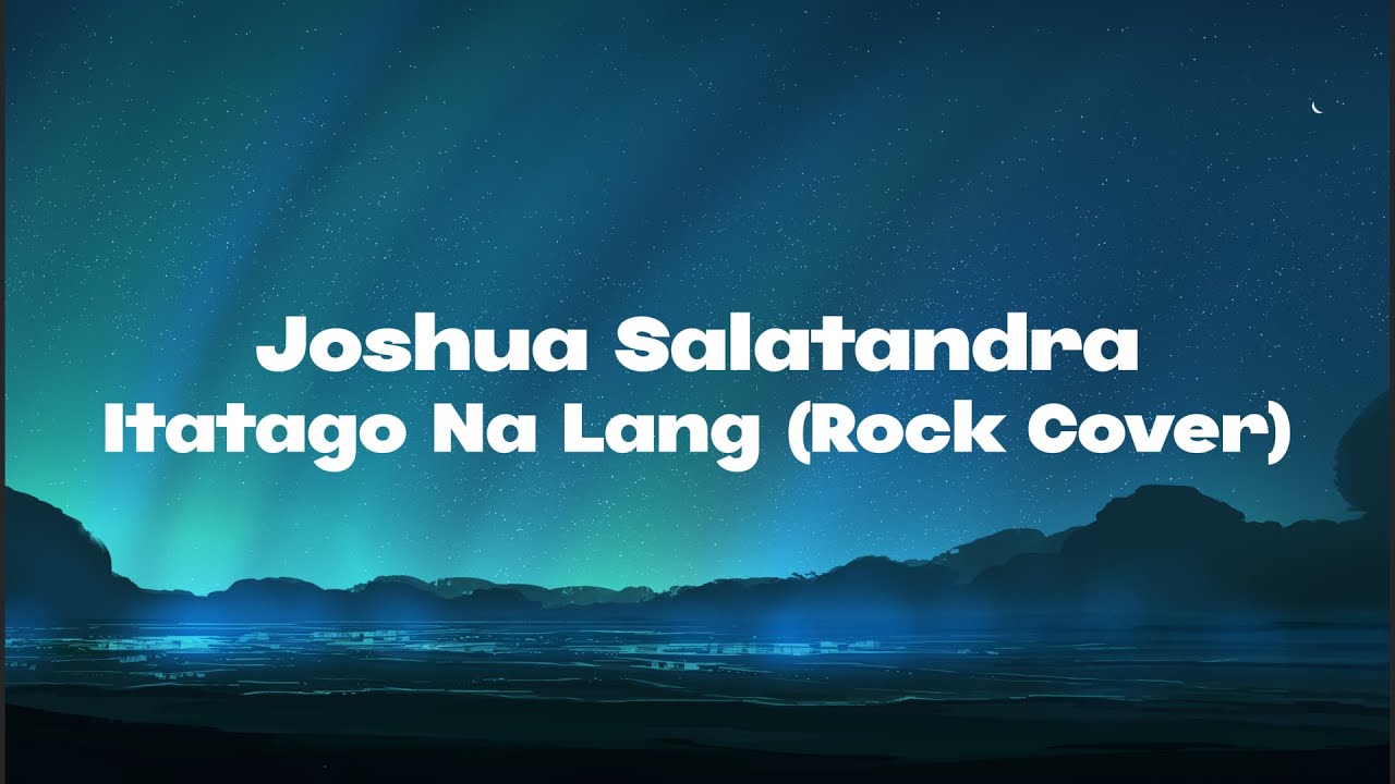 Tanya Chinita - Itatago Na Lang (Rock Cover)