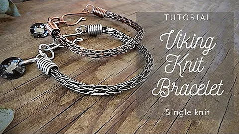 Single Weave Viking Bracelet | Tutorial