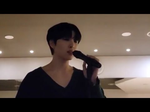 220610 seoho sing 💭🐿 A Timeless Mind, which is Inuyasha's OST