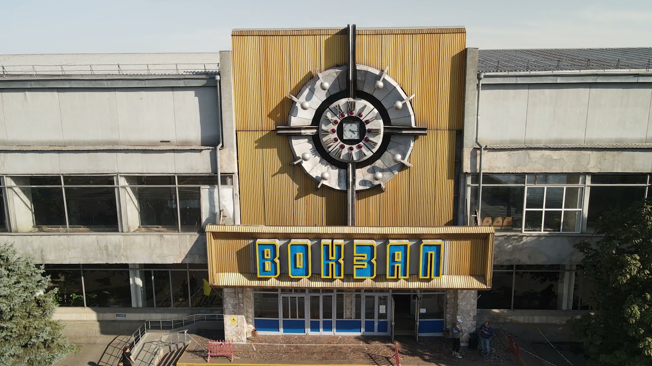 Район Николаевского ж/д вокзала #Николаев 2021, #Осень (с высоты) #Air2 #4K #60FPS #Drone