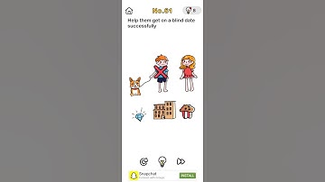 brain out game level 61  # help them get on a blind  date successfully # solution