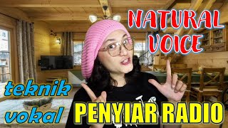 TIPS SUARA PENYIAR RADIO NATURAL VOICE | TEKNIK VOKAL | ANNOUNCING SKILL | KARAKTER VOKAL ema diary