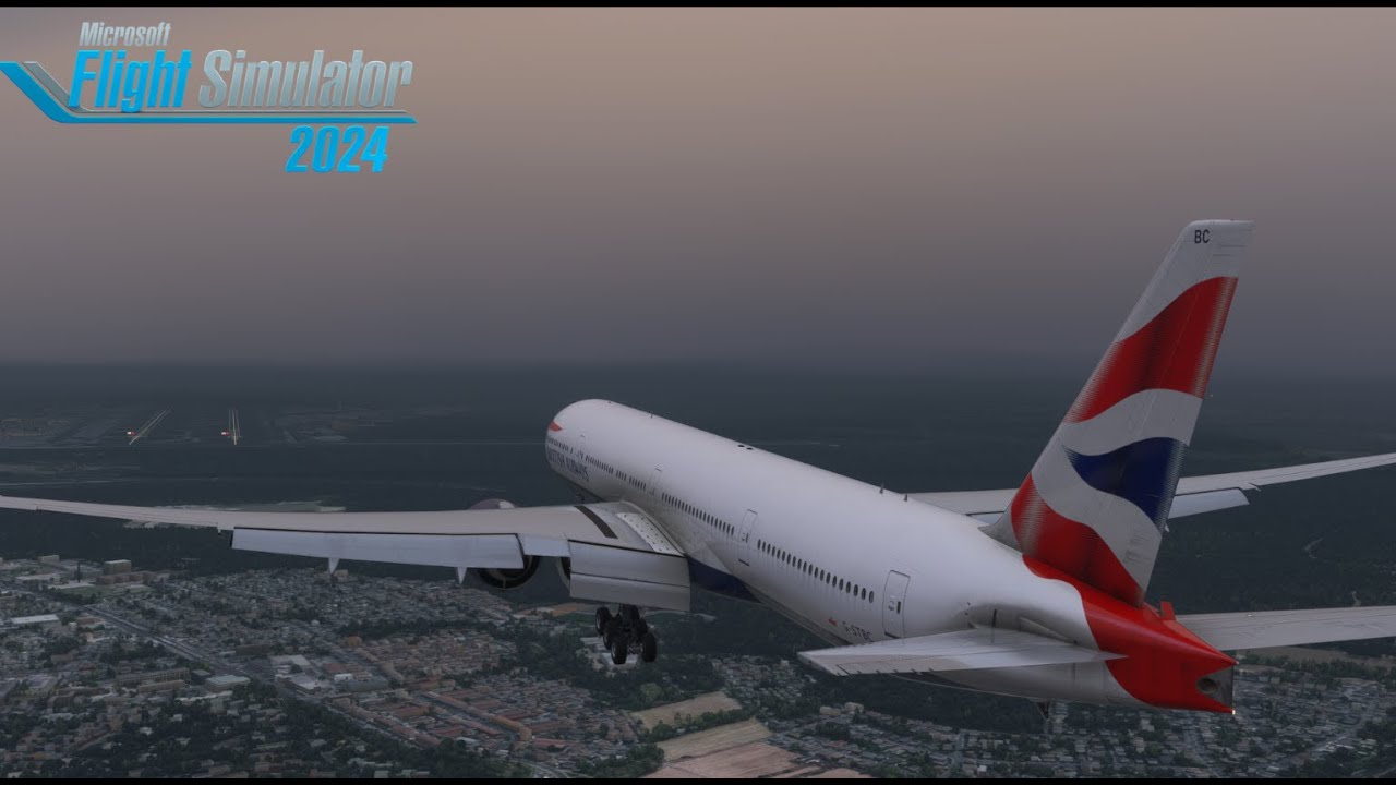 Butter Landing EDDF | British Airways 777-300ER | MSFS 2024