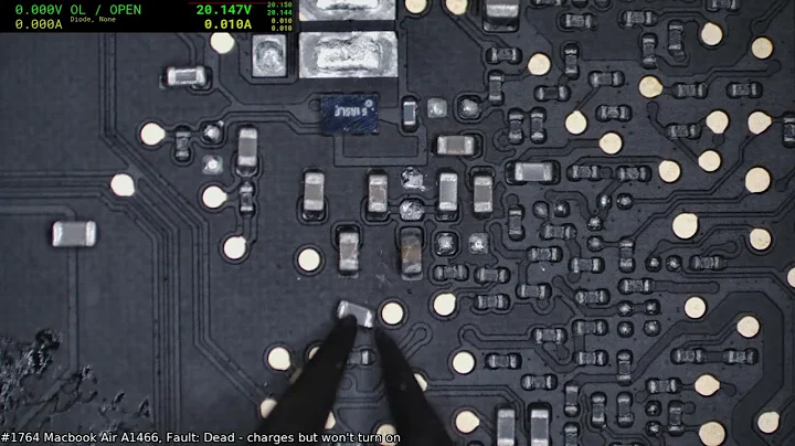 Macbook Air A1466 charging but won't turn on - dreaded missing PM_SLP_S4_L