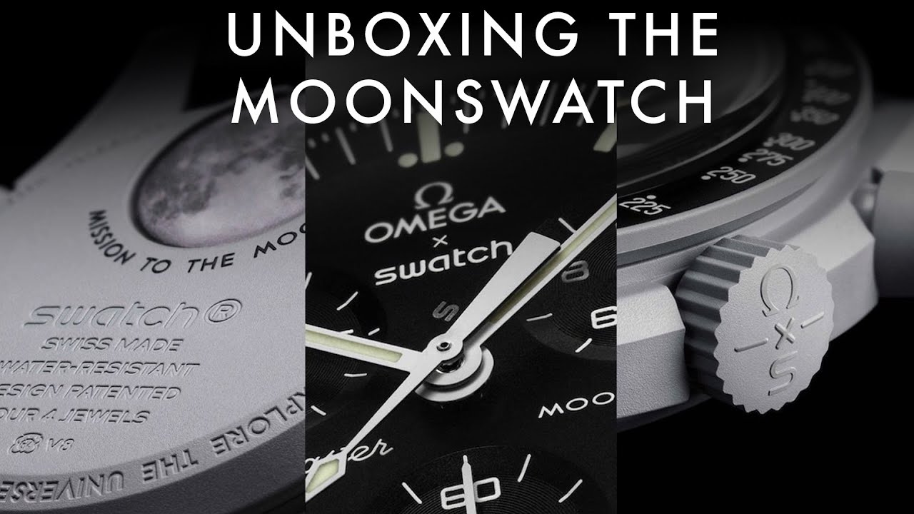 Omega X Swatch Moonswatch Mission To The Moon Bioceramic