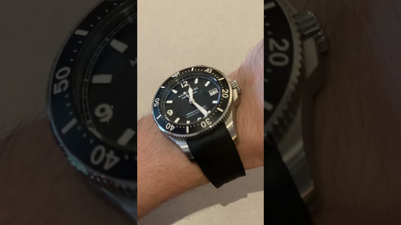 Review: The New Montblanc Iced Sea 0 Oxygen Deep 4810 :