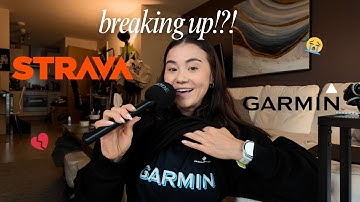 ARE GARMIN & STRAVA BREAKING UP?