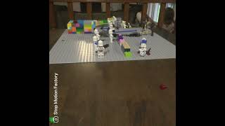 Mcbrix Droid Vs. Clone Trooper Battle