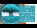 Anel de guardanapo fácil com cordão São Francisco