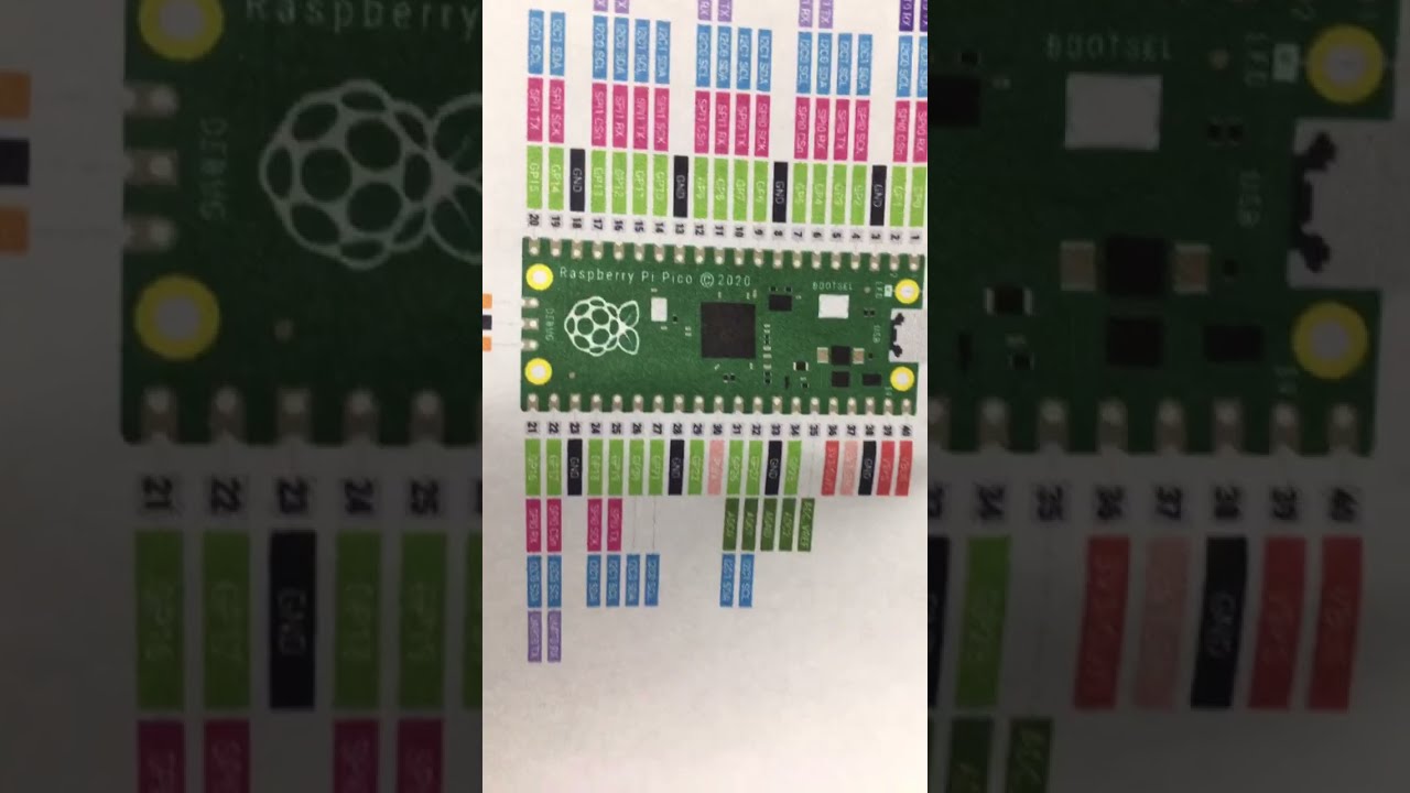 Raspberry pi pico with st7735 - YouTube