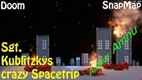 Doom SnapMap - Sgt. Kublitzkys crazy Spacetrip - 1440p/60fps.