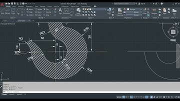 Crane Hook design in AutoCAD