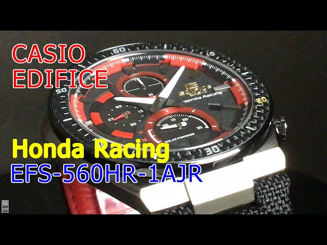 CASIO EDIFICE EFS-560HR-1AJR Honda Racing Limited Edition 第4弾
