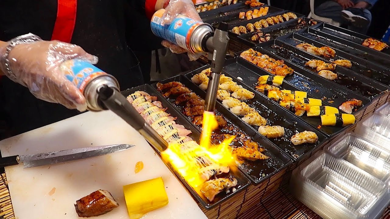 Fresh Street Sushi - Bangkok Street Food