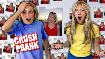 Secret Crush Prank by Famous YouTubers! @JentzenRamirez  @THEROCKSQUAD @OurFantasticFive