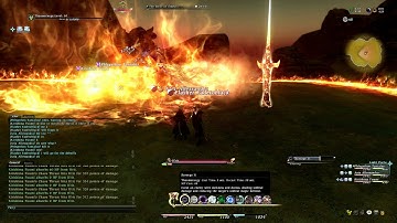 FFXIV - It Kills with Fire (cutscene + battle of Ifrit)