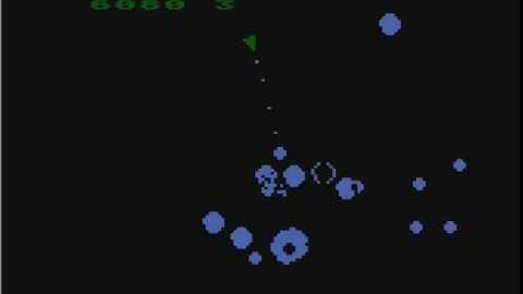 [TBE] Asteroids: Fast: Hyperspace: Bounce - Atari 8-Bit emulated - HIGHSCORE.COM