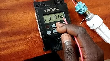 DIGITAL TIMER SWITCH OPERATION EXPLANATIONS