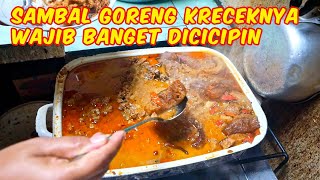 NASI RAMES SAMBAL GORENG KRECEK NYA NYLEKAMIN ICIKIWIR BANGET | WARUNG MBAH PAWIRO KUTOARJO