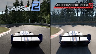 Mini Comparison - PC2 vs AMS2 - Porsche 962C at Nordschleife