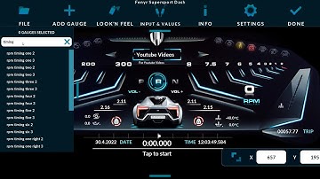Realdash Tutorial Custom Theme Fenyr Multi Screen w Project Cars External Digital Cluster Instrument