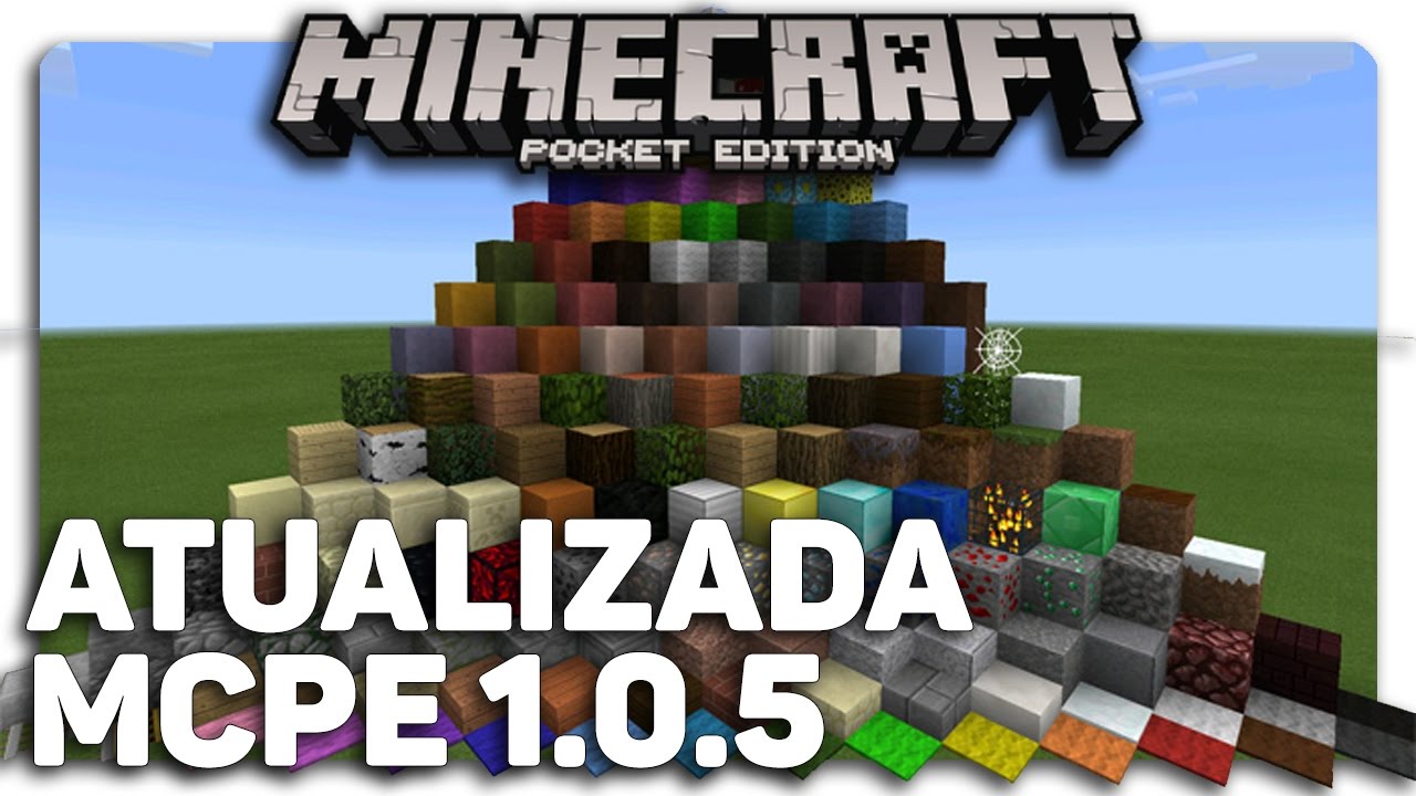 MINECRAFT PE 1.0.2 - APK MODIFICADO COM TEXTURA FAITHFULL E