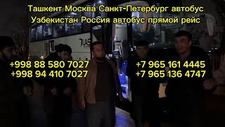 25.02.2024 СРОЧНО АВТОБУС КУЙЛИК🔥 Ташкент Москва Санкт-Петербург Краснодар Новосибирск автобус !!!