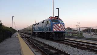 Metra F40PHM-2 202 w/ Inbound Meets F40PHM-2 203 w/ Outbound & Loud P5, Oak Forest IL