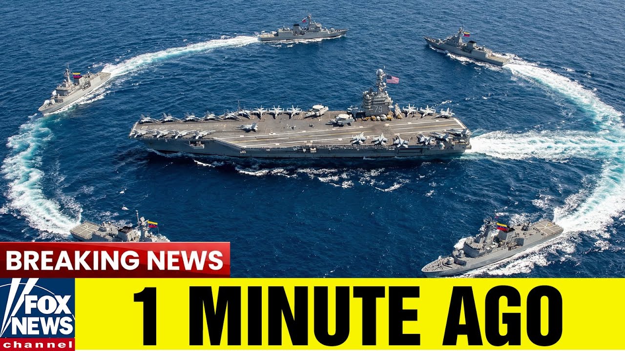 5 Venezuelan Warships Moved Too Close to a U.S. Aircraft Carrier — Then Everything Changed...