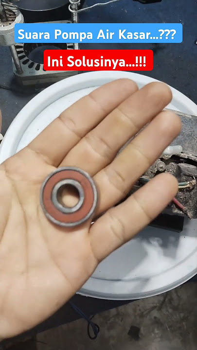 Cara mengatasi suara pompa air kasar #caramemperbaikipompaair #repair