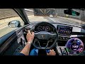 NEW Cupra Leon 2021 (1.4 e-HYBRID 245 H) | POV Test Drive #742 Joe Black
