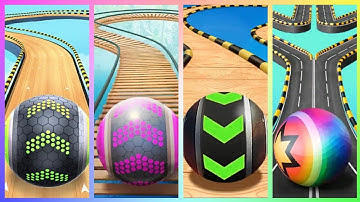 Going Balls Vs Rollance Adventure Ball, Super Rolling Ball Balance, Sky Rolling BallHandcam Gameplay