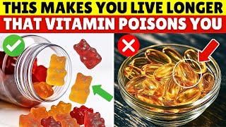 Over 60 4 WORST Vitamins You Should NEVER Take and 4 You MUST Take Daily | Senior Health Tips