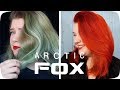 Dyeing My Hair Red/Orange with Arctic Fox Hair Dye
