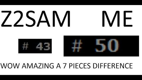 i beat z2sam st no hold wr amazing