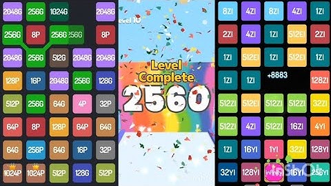 3 in 1 ball run Vs block merge 2048-2248 android iOS puzzle games side by side comparison 
