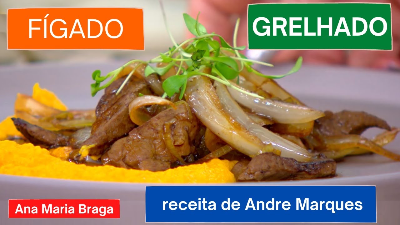 Fígado acebolado com batata • receita • Ana Maria Braga