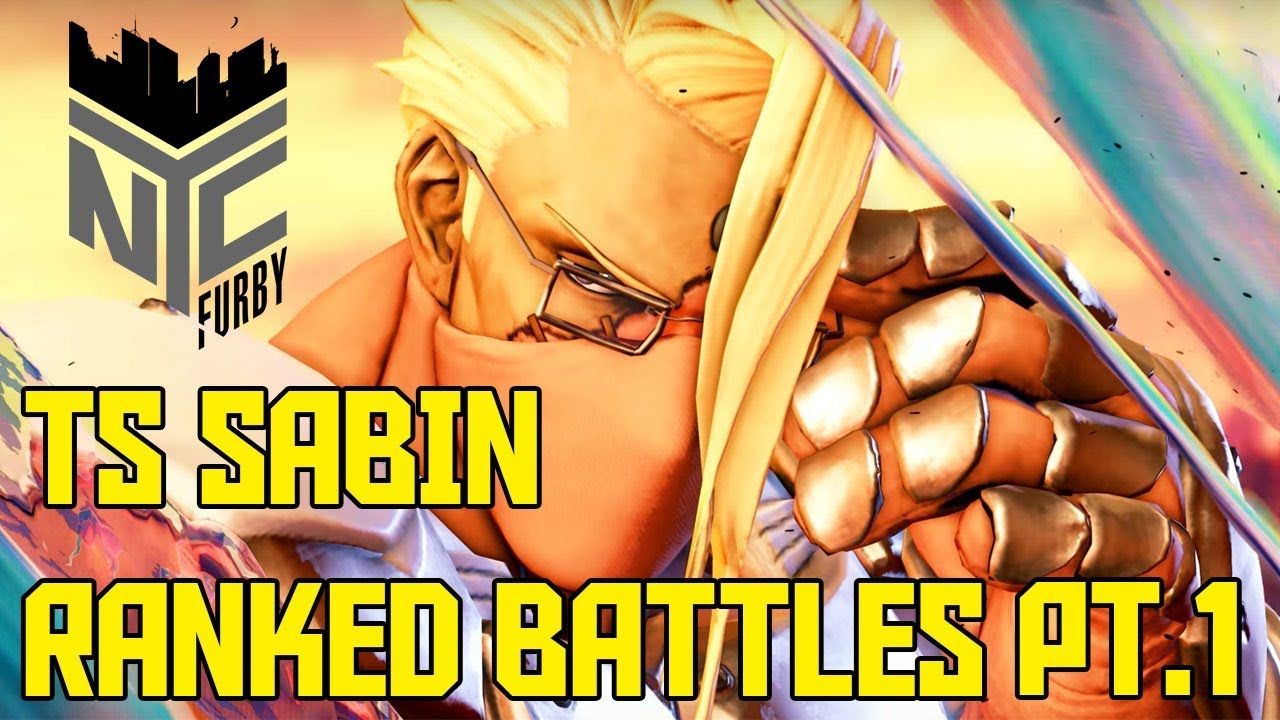 games people play [SFV:AE] TS SABIN RANKED BATTLES PT.1 [4K/60fps] HD
